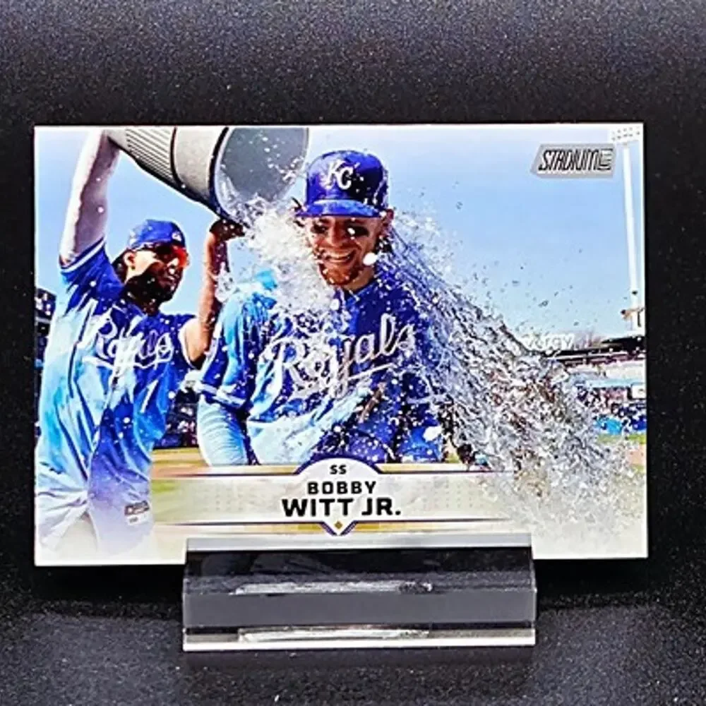 Bobby Witt Jr Rookie Patch RC Stadium Club Kansas City Royals Star - Picture 4 of 5
